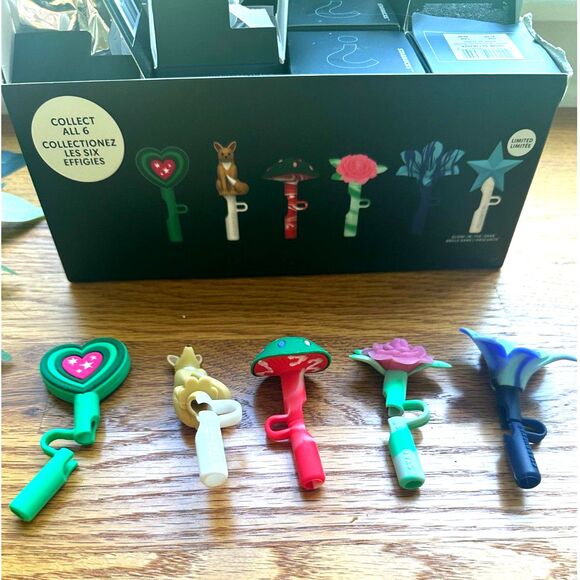 x5 Starbucks Straw Stopper Limited Edition! - Picture 4 of 10